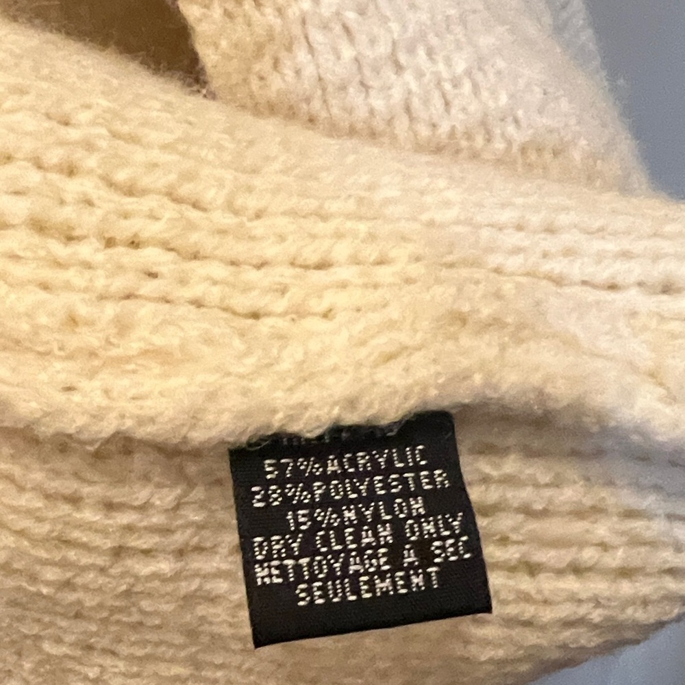 Anthropologie new chunky knit cardigan Sweater oversized Cabincore comfy fall - Picture 7 of 7